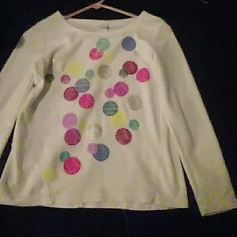 Children's sweater polka dot